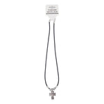 #17401 - Metal Celtic Cross Necklace on a cord (Limited Supply) Christmas Jewelry Rhinestone Jewelry Corporation
