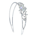 #15030 - Floral Trellis Headband Headbands Rhinestone Jewelry Corporation