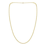 #17431G - Gold Bead Link Chain (Limited Supply) Necklace Sets - Low price Rhinestone Jewelry Corporation