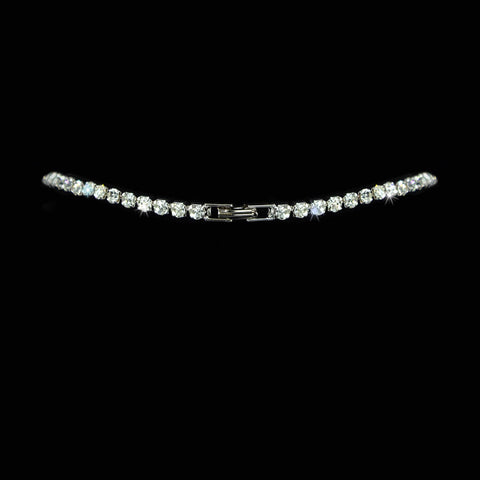 Necklaces - Bibs #17562 - 28" Opera Necklace. - Silver