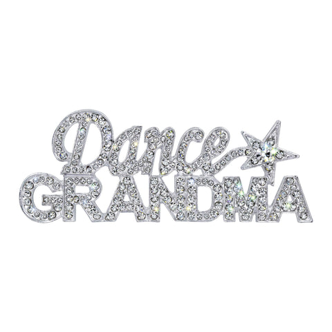 #16347 Dance Grandma Pin Pins - Dance/Music Rhinestone Jewelry Corporation