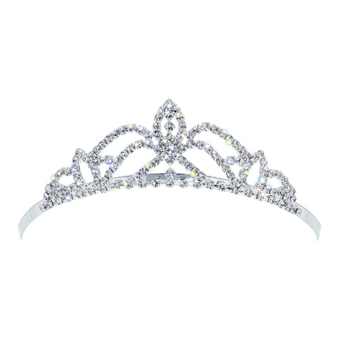 Princess Debut Tiara #11456 Tiaras up to 1.5" Rhinestone Jewelry Corporation