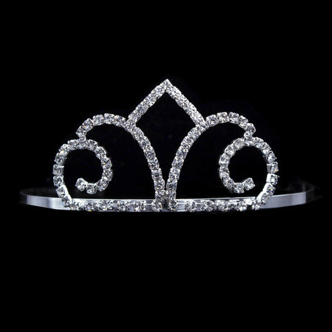 Tiaras up to 2" #17560 - Meeting Hearts Tiara - 2" (Limited Supply)