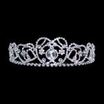Princess Diana "Spencer" Tiara - #8361 Tiaras up to 2" Rhinestone Jewelry Corporation