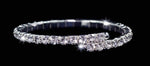#13623 - Single Wraparound Coil Bracelet Bracelets Rhinestone Jewelry Corporation