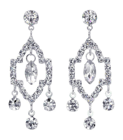 #14008 - Taj Mahal Earrings Earrings - Dangle Rhinestone Jewelry Corporation