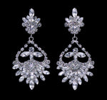 #15789 - Pageant Praise Drop Earrings Earrings - Dangle Rhinestone Jewelry Corporation