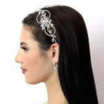 #16846 - Blooming Headband Headbands Rhinestone Jewelry Corporation