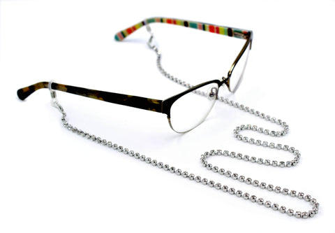 #17166- Prongless Rhinestone Eyeglass Holder (Limited Supply) Mask Rhinestone Jewelry Corporation
