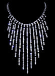 #16984 - Rainstorm Necklace Necklaces - Bibs Rhinestone Jewelry Corporation