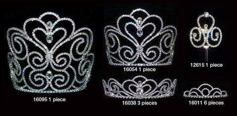 #16763 - Sky Princess Pageant Kit Pageant Kits Rhinestone Jewelry Corporation