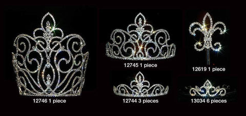 #16764 - Capecrown Pageant Kit Pageant Kits Rhinestone Jewelry Corporation
