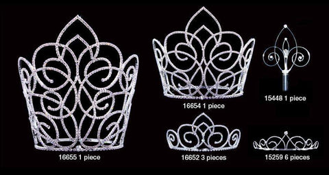 #16890 Butterfly Gate Pageant Kit Pageant Kits Rhinestone Jewelry Corporation