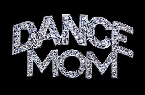 #16351 Dance Mom Pin Pins - Dance/Music Rhinestone Jewelry Corporation