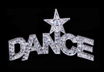 #16353 Shooting Star Dance Pin Pins - Dance/Music Rhinestone Jewelry Corporation