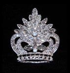 #16130 - Pageant Prize Crown Pin Pins - Pageant & Crown Rhinestone Jewelry Corporation