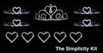 #16625 - The Simplicity Prom and Homecoming Court Kit prom-and-homecoming-kits Rhinestone Jewelry Corporation
