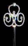 #12615 Victorian Wave Scepter Scepters Rhinestone Jewelry Corporation