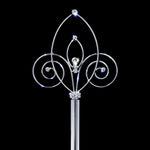 #15448 Fleured Wire Scepter Scepters Rhinestone Jewelry Corporation