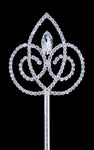 #17051 - Helix Scepter Scepters Rhinestone Jewelry Corporation