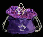 Tiara Bag - Purple Tiara Bags & Cases Rhinestone Jewelry Corporation