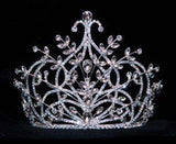 #15895 - Small Mediterranean Spray Tiara with Combs - 5" Tiaras & Crowns up to 6" Rhinestone Jewelry Corporation