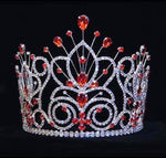 #16109 - Maus Spray Crown - Hyacinth - 6" Tiaras & Crowns up to 6" Rhinestone Jewelry Corporation