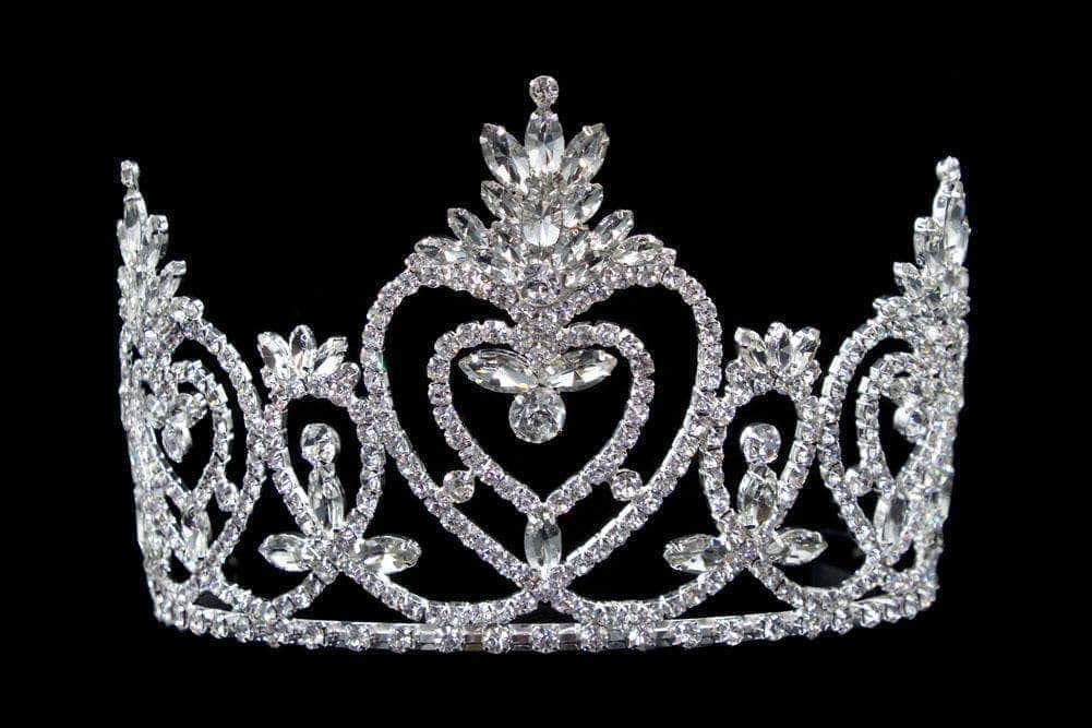 16490 Pageant Praise Tiara with Combs - 4.5 display picture 2