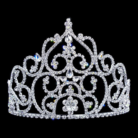 Royal Empress Tiara #11439 Tiaras & Crowns up to 6" Rhinestone Jewelry Corporation