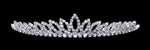 #15060 - Open Navette Spray Tiara Tiaras up to 1" Rhinestone Jewelry Corporation
