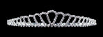 #15160 - Classic Bridal Tiara Tiaras up to 1" Rhinestone Jewelry Corporation