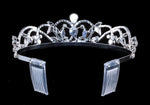 #16241 - Royal Princess Cluster Tiara with Combs - 1.5" Tiaras up to 1.5" Rhinestone Jewelry Corporation