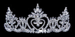 #16487 - Pageant Praise 2" Tiara with Combs Tiaras up to 2" Rhinestone Jewelry Corporation