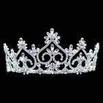 #13600 Royal Court Tiara Tiaras up to 3" Rhinestone Jewelry Corporation