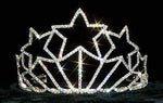 #12561 Rising Star Tiara - Medium Tiaras up to 4" Rhinestone Jewelry Corporation