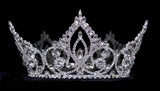 #16441 - Pageant Prime Crown Tiaras up to 4" Rhinestone Jewelry Corporation