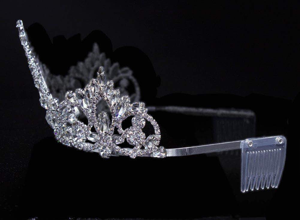 16449 - Pageant Prime Tiara with Combs - 3
