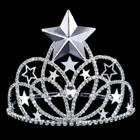 #16700 - Northstar Cowgirl Hat Crown Western Jewelry Rhinestone Jewelry Corporation