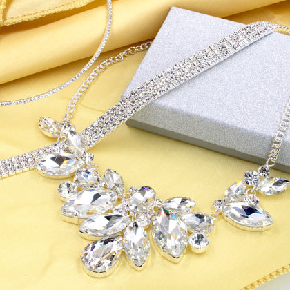 Rhinestone Collar Necklaces