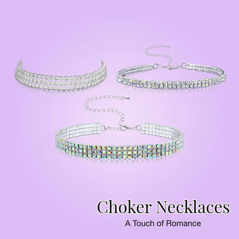 Bridal Choker Necklaces - Wholesale