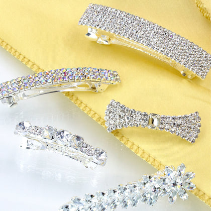 Rhinestone Barrettes