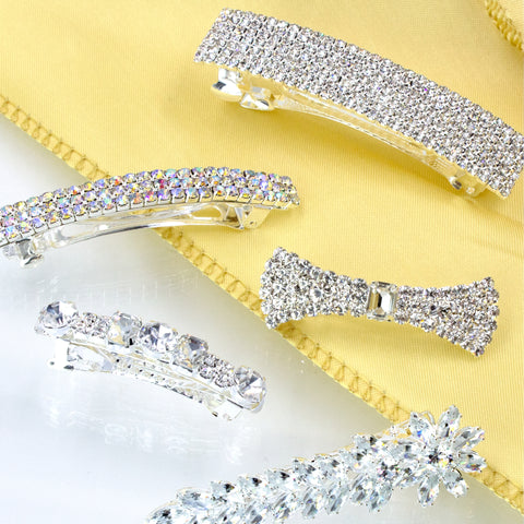 Rhinestone Barrettes