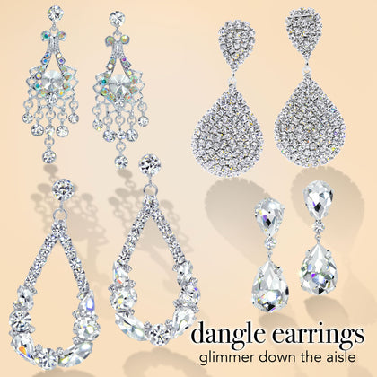 Bridal Dangle Earrings Wholesale