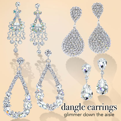 Bridal Dangle Earrings