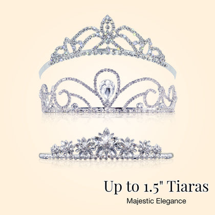 Bridal Tiaras up to 1.5" Tall
