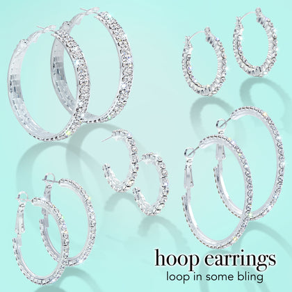 Dance Hoop Earrings