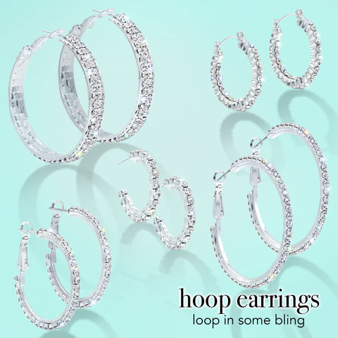 Dance Hoop Earrings