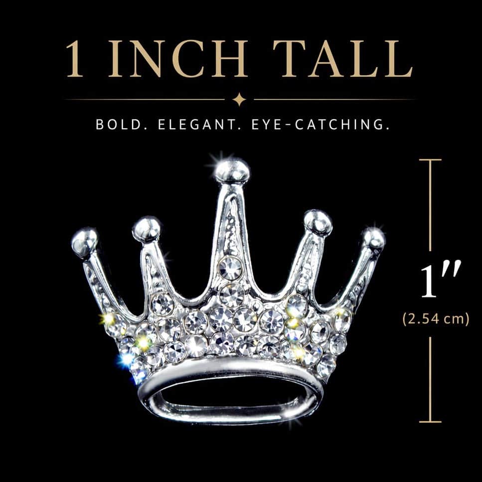#10987 - Elegant Crown Pin