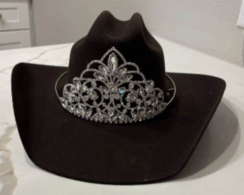 #17393 - Island Princess Cowgirl Hat Crown