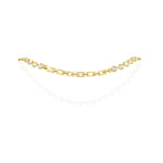 #17491G - Circles of Harmony with AdjustiClasp™ Chain- Gold Necklace Sets - Low price Rhinestone Jewelry Corporation